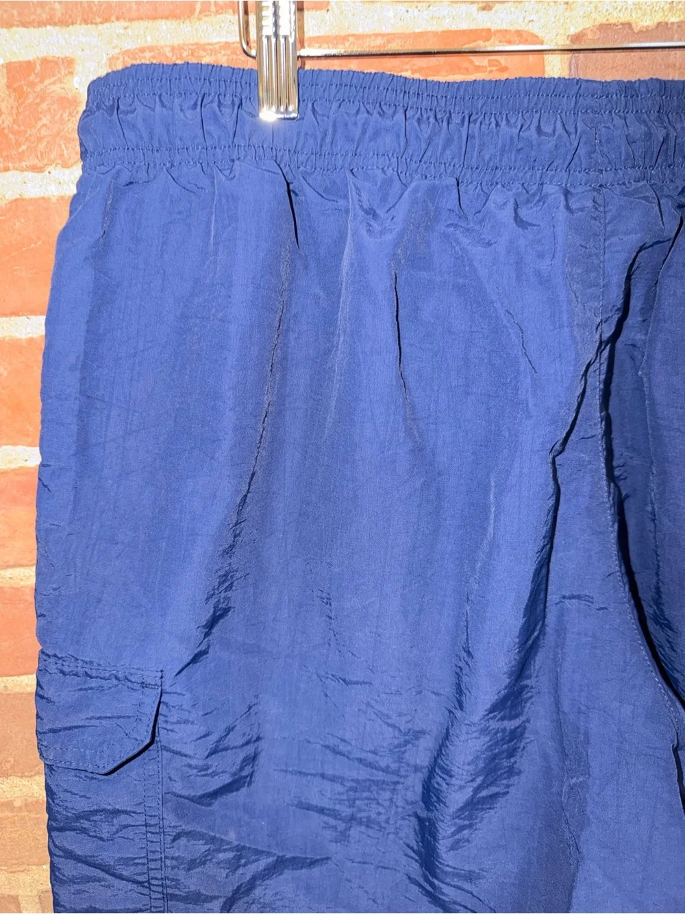 Champion Men's Dark Blue Swim Trunks with Drawstring Summer Swim